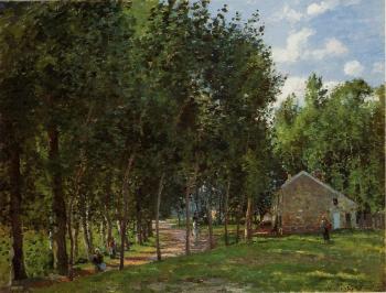 Camille Pissarro : The House in the Forest